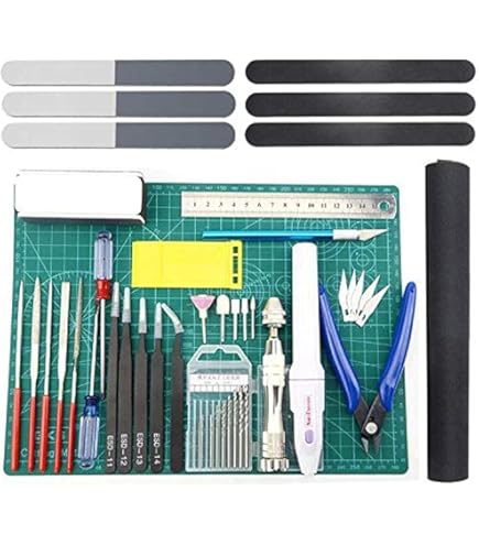 Amazon.com: 55Pcs Gundam Model Tools Kit Gunpla Tool Model Hobby